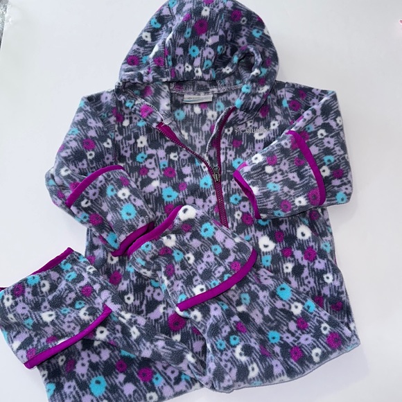 Columbia One Pieces Girls Columbia Fleece Coverall Size 62 Months
